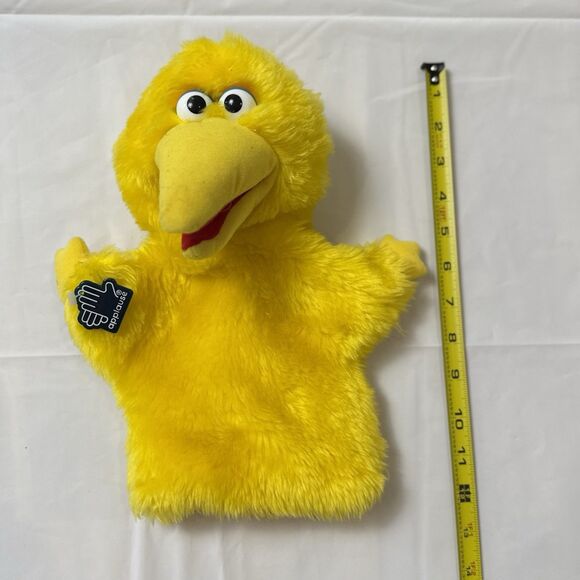Vintage Big Bird 12" Hand Puppet Plush Applause Brand - Sesame Street - Picture 4 of 9